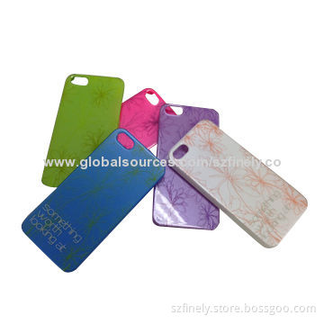 Crystal case for iPhone 5/5S, three-dimension effect with vivid pattern, cool and fashion